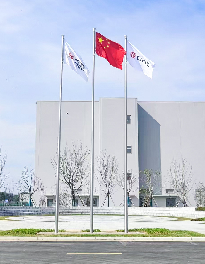 Roestvrijstalen horizontale awardvlaggenmast Roestvrijstalen horizontale awardvlaggenmast