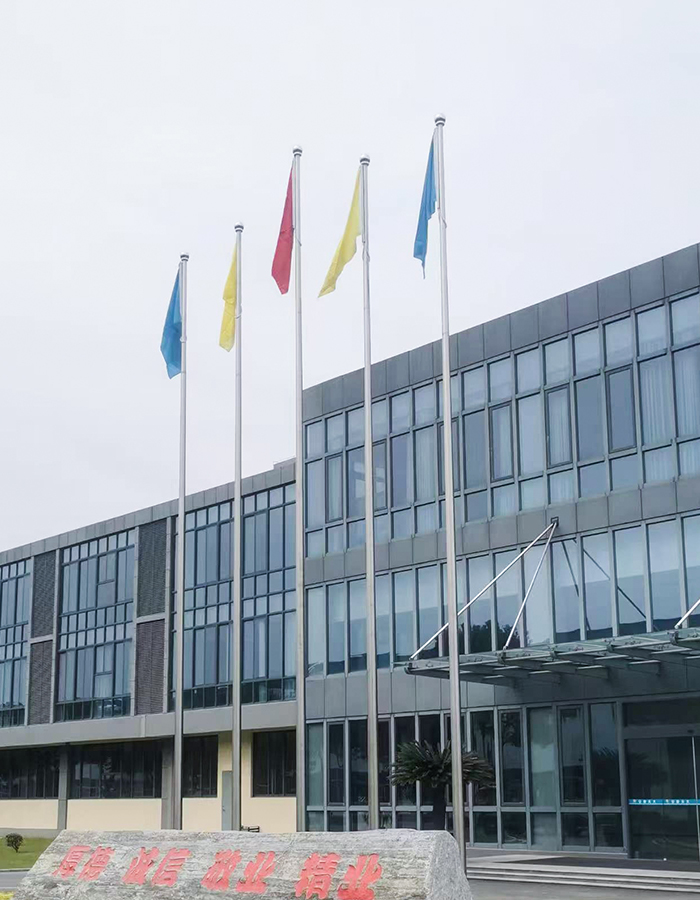 Roestvrijstalen horizontale awardvlaggenmast Roestvrijstalen horizontale awardvlaggenmast